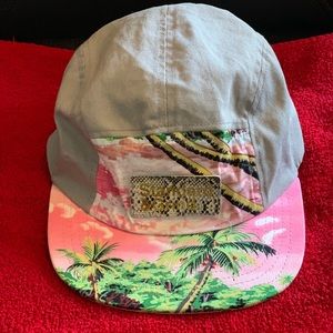 Beach colored SnapBack hat.